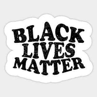 black lives matter Sticker